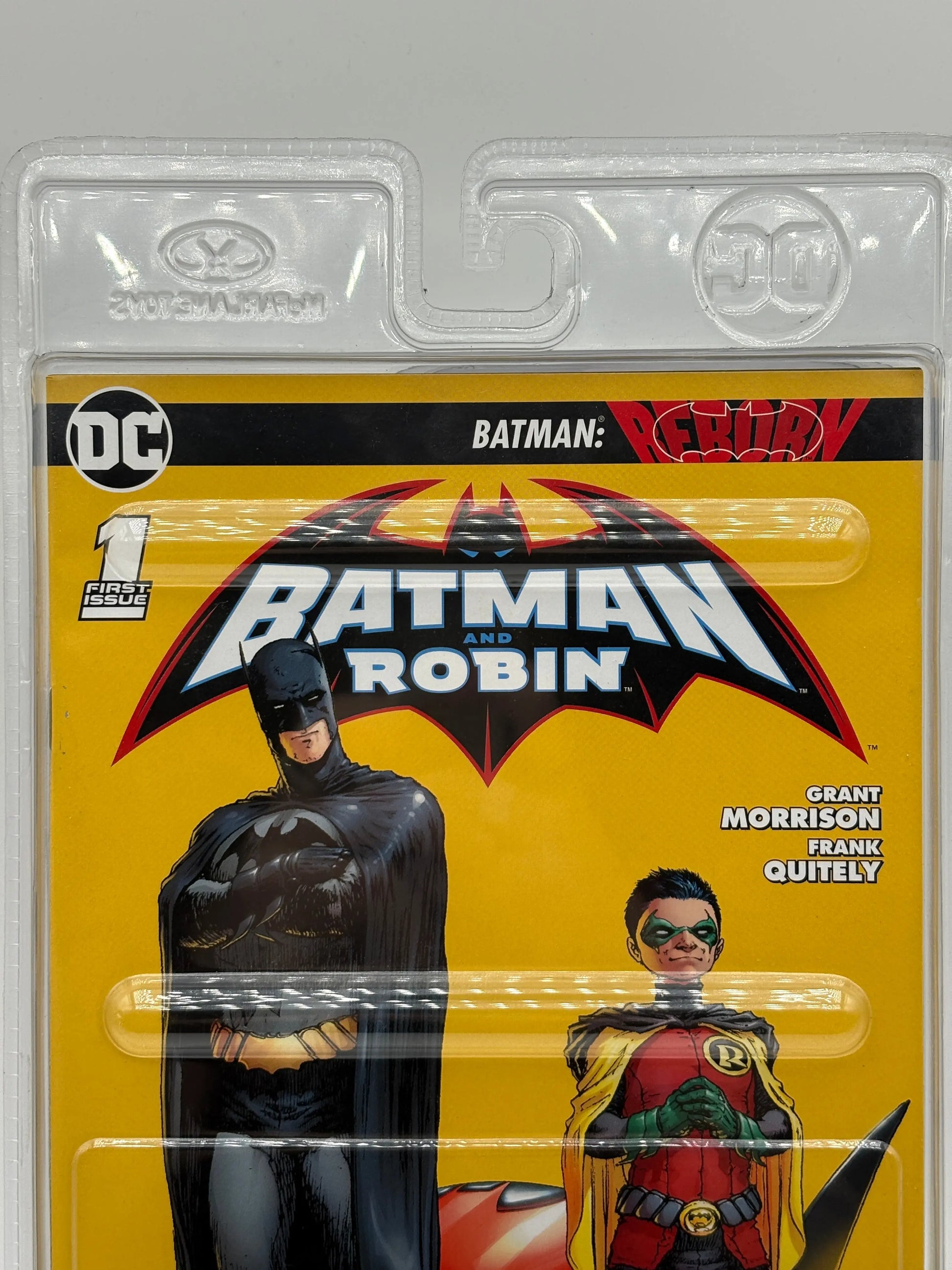 DC Direct Page Punchers Batman Reborn 7" Damian Wayne Robin with Comic PLATINUM FRENLY BRICKS - Open 7 Days