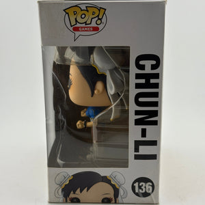 Funko POP! Games Street Fighter #136 Chun-Li Vinyl Figure *Box Damage* FRENLY BRICKS - Open 7 Days