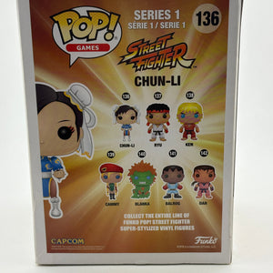 Funko POP! Games Street Fighter #136 Chun-Li Vinyl Figure *Box Damage* FRENLY BRICKS - Open 7 Days