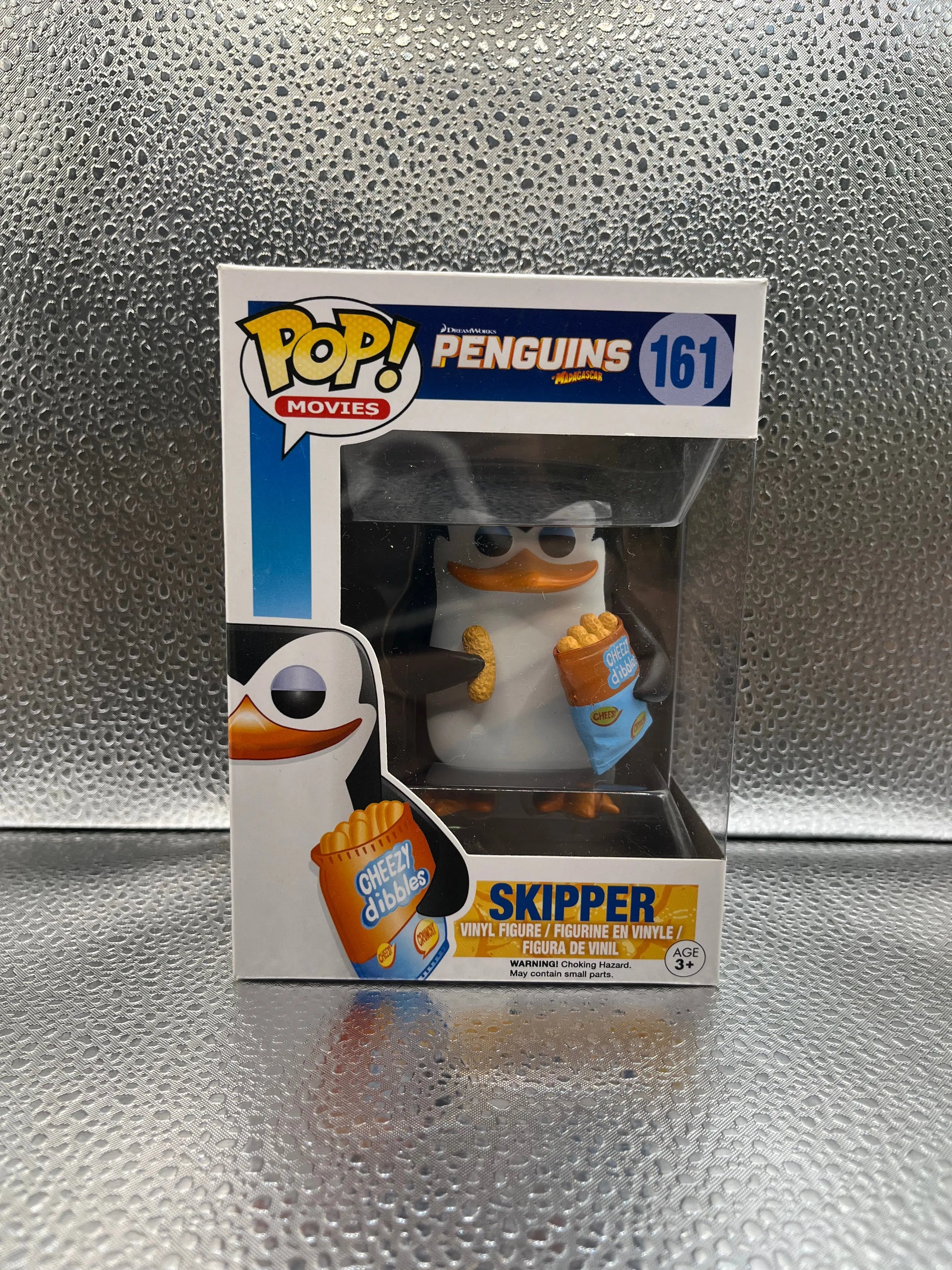 Funko POP Movies - Penguins - Skipper #161 FRENLY BRICKS - Open 7 Days