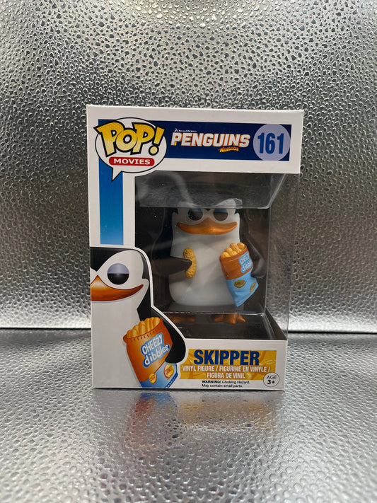 Funko POP Movies - Penguins - Skipper #161 FRENLY BRICKS - Open 7 Days