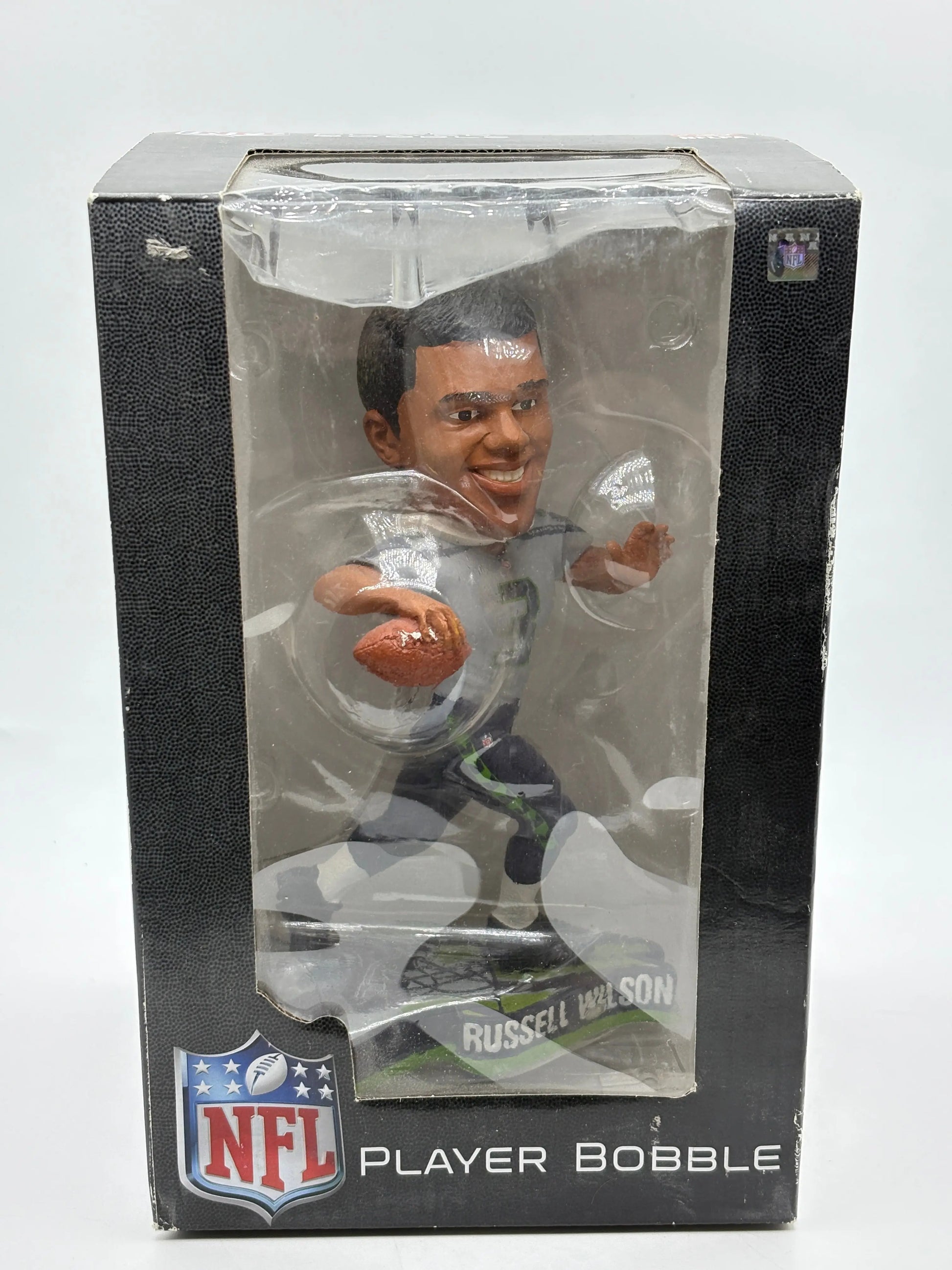 NFL Russell Wilson Pennant Base BobbleHead Limited Edition Forever Collectible FRENLY BRICKS - Open 7 Days