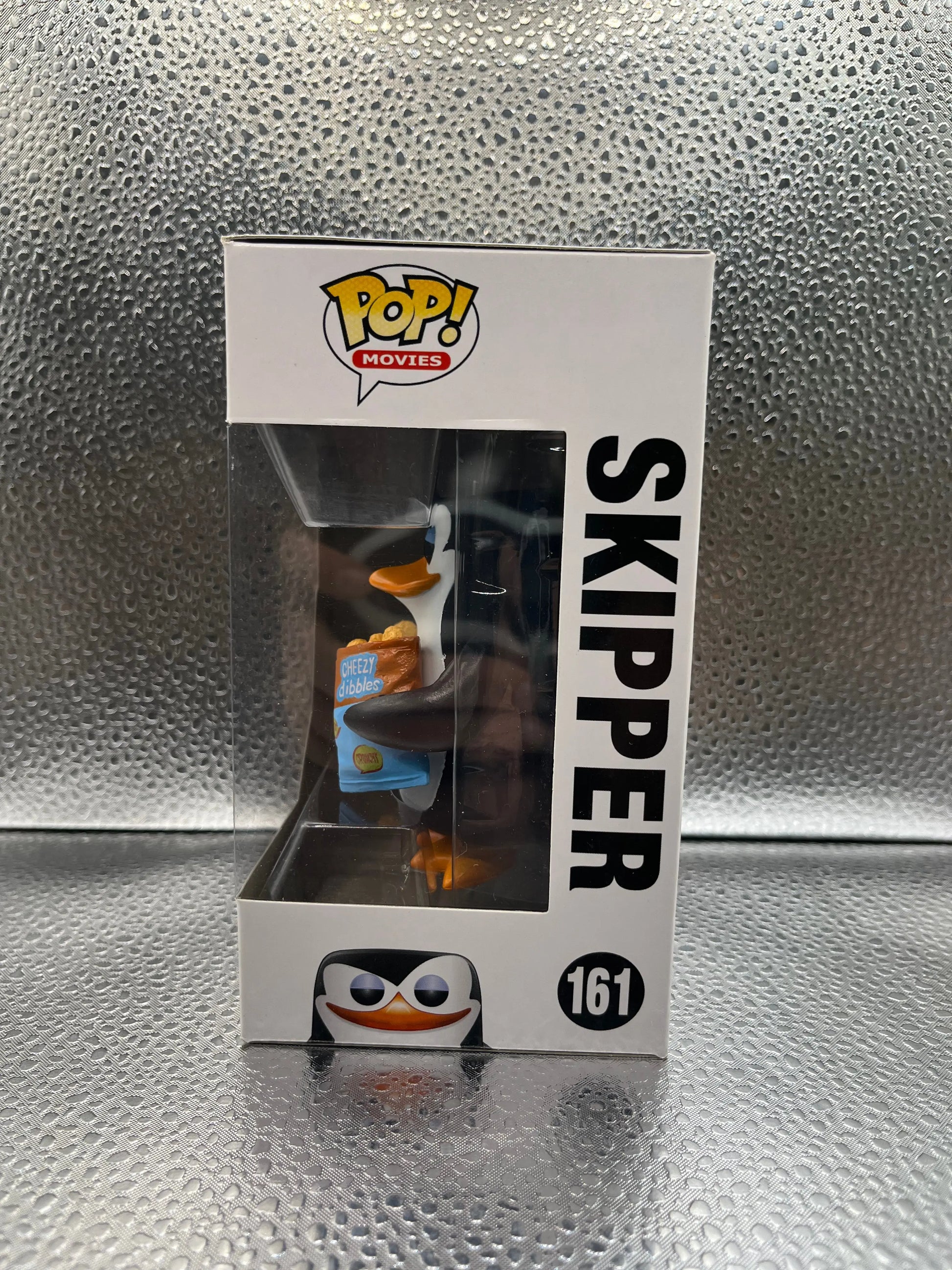 Funko POP Movies - Penguins - Skipper #161 FRENLY BRICKS - Open 7 Days