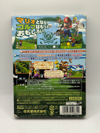 Nintendo Gamecube - Mario Golf Family Tour Video Game with Manual Japanese FRENLY BRICKS - Open 7 Days