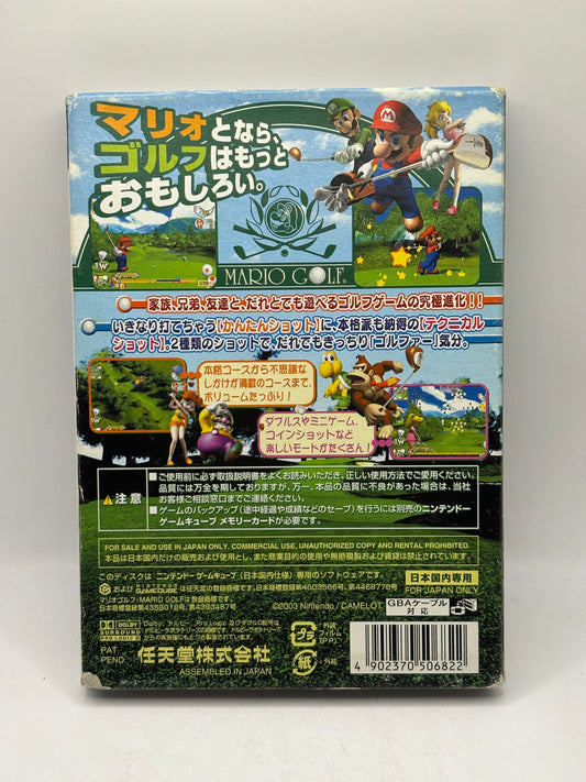 Nintendo Gamecube - Mario Golf Family Tour Video Game with Manual Japanese FRENLY BRICKS - Open 7 Days