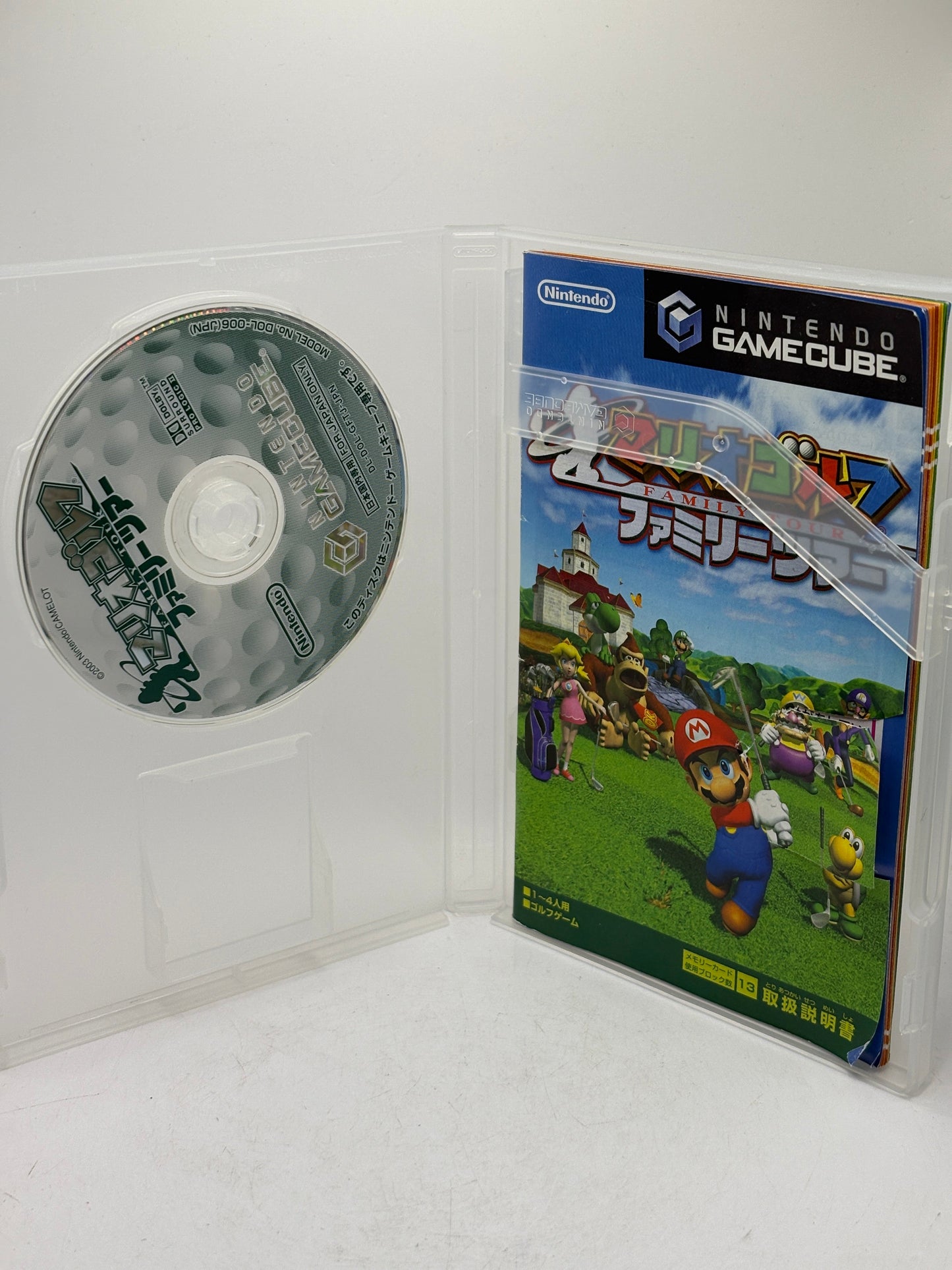 Nintendo Gamecube - Mario Golf Family Tour Video Game with Manual Japanese FRENLY BRICKS - Open 7 Days