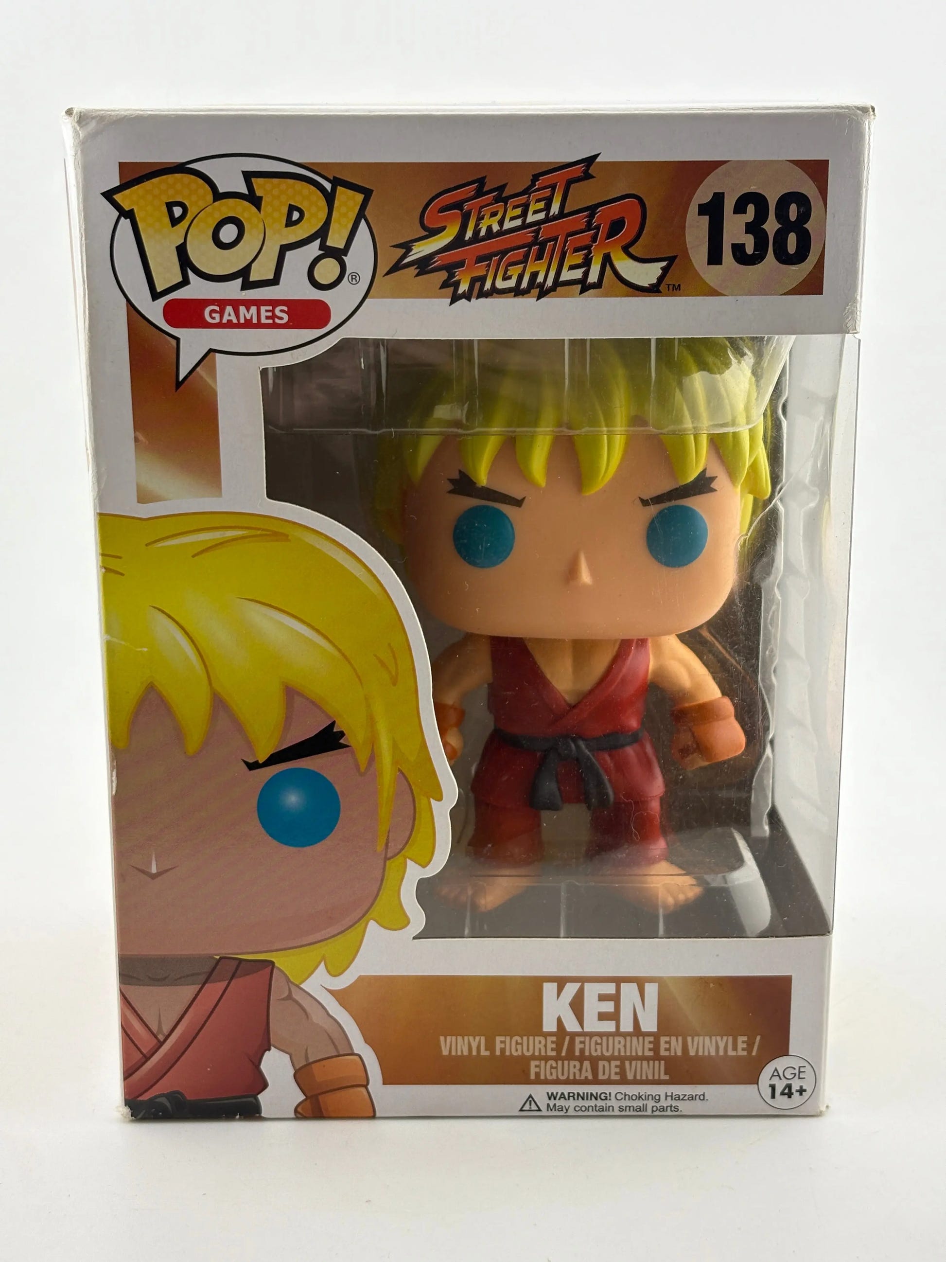 Funko POP! Games Street Fighter #138 Ken Vinyl Figure FRENLY BRICKS - Open 7 Days image 1