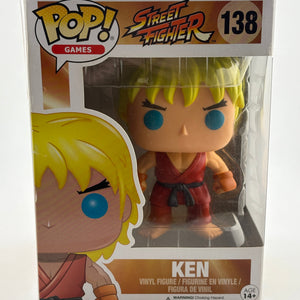 Funko POP! Games Street Fighter #138 Ken Vinyl Figure FRENLY BRICKS - Open 7 Days