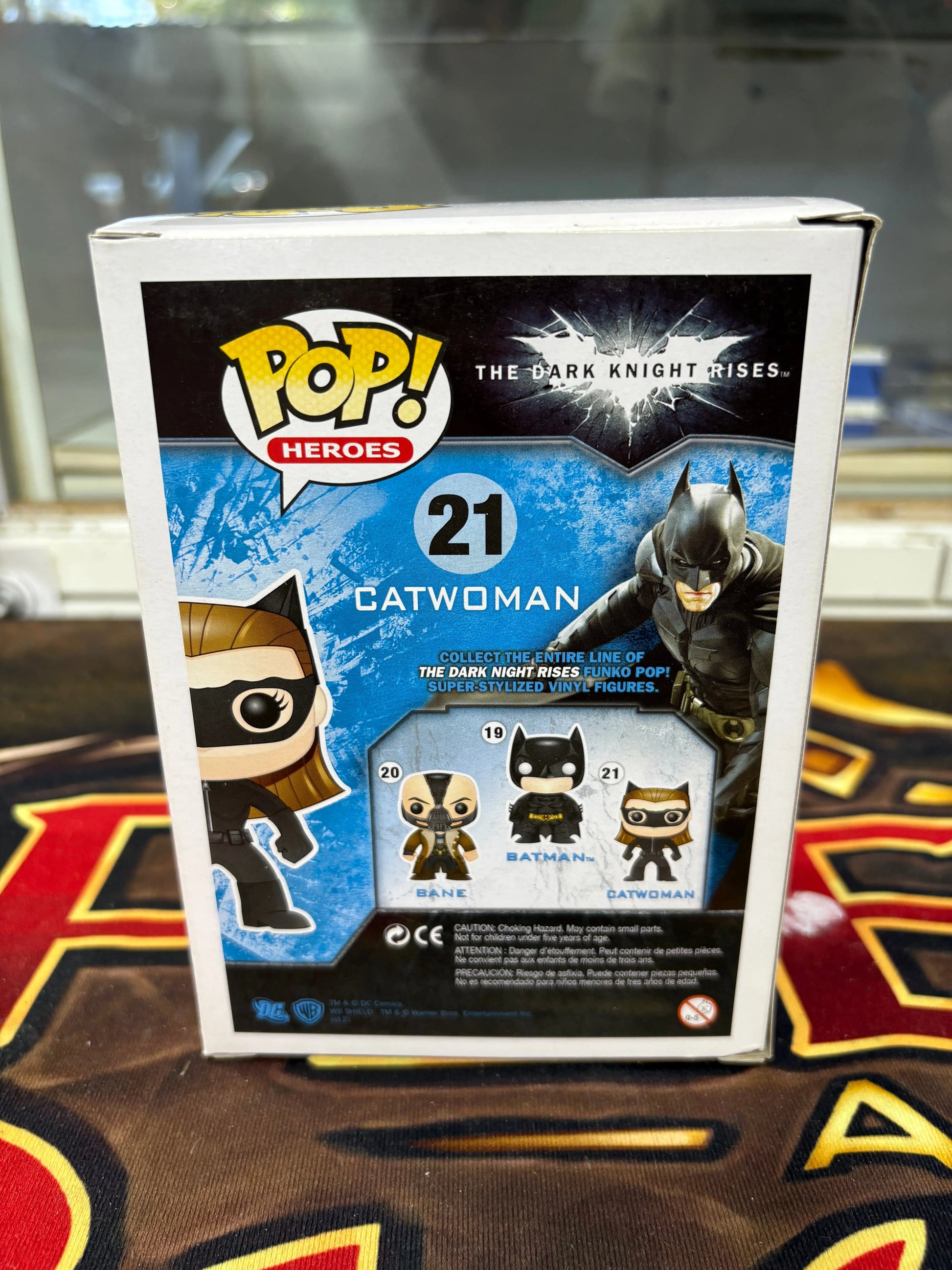 Funko Pop! Heroes The Dark Knight Rises #21 Catwoman Vaulted Vinyl Figure FRENLY BRICKS - Open 7 Days