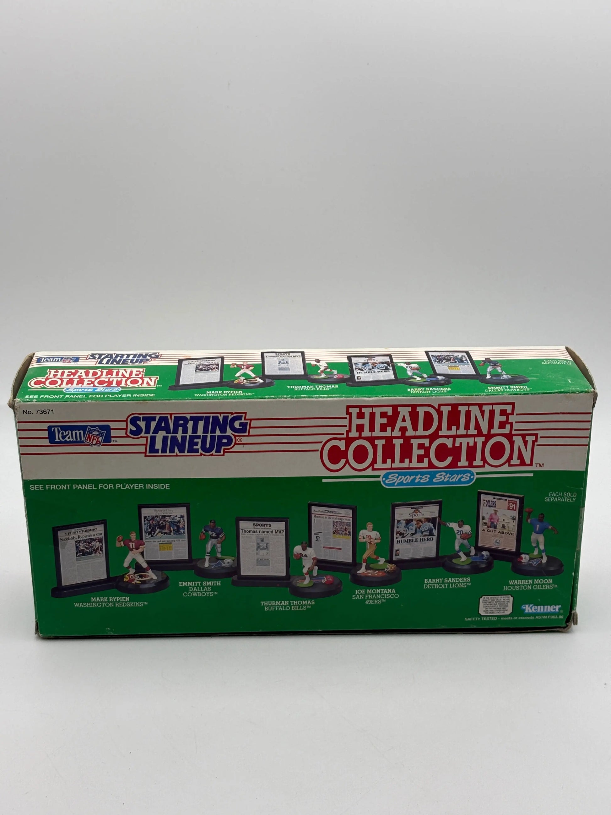 Football Figure - Thurman Thomas Starting Lineup Headline Collection 1992 FRENLY BRICKS - Open 7 Days