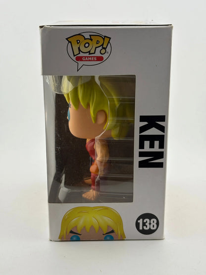 Funko POP! Games Street Fighter #138 Ken Vinyl Figure FRENLY BRICKS - Open 7 Days