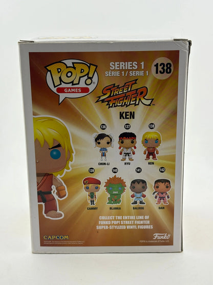 Funko POP! Games Street Fighter #138 Ken Vinyl Figure FRENLY BRICKS - Open 7 Days