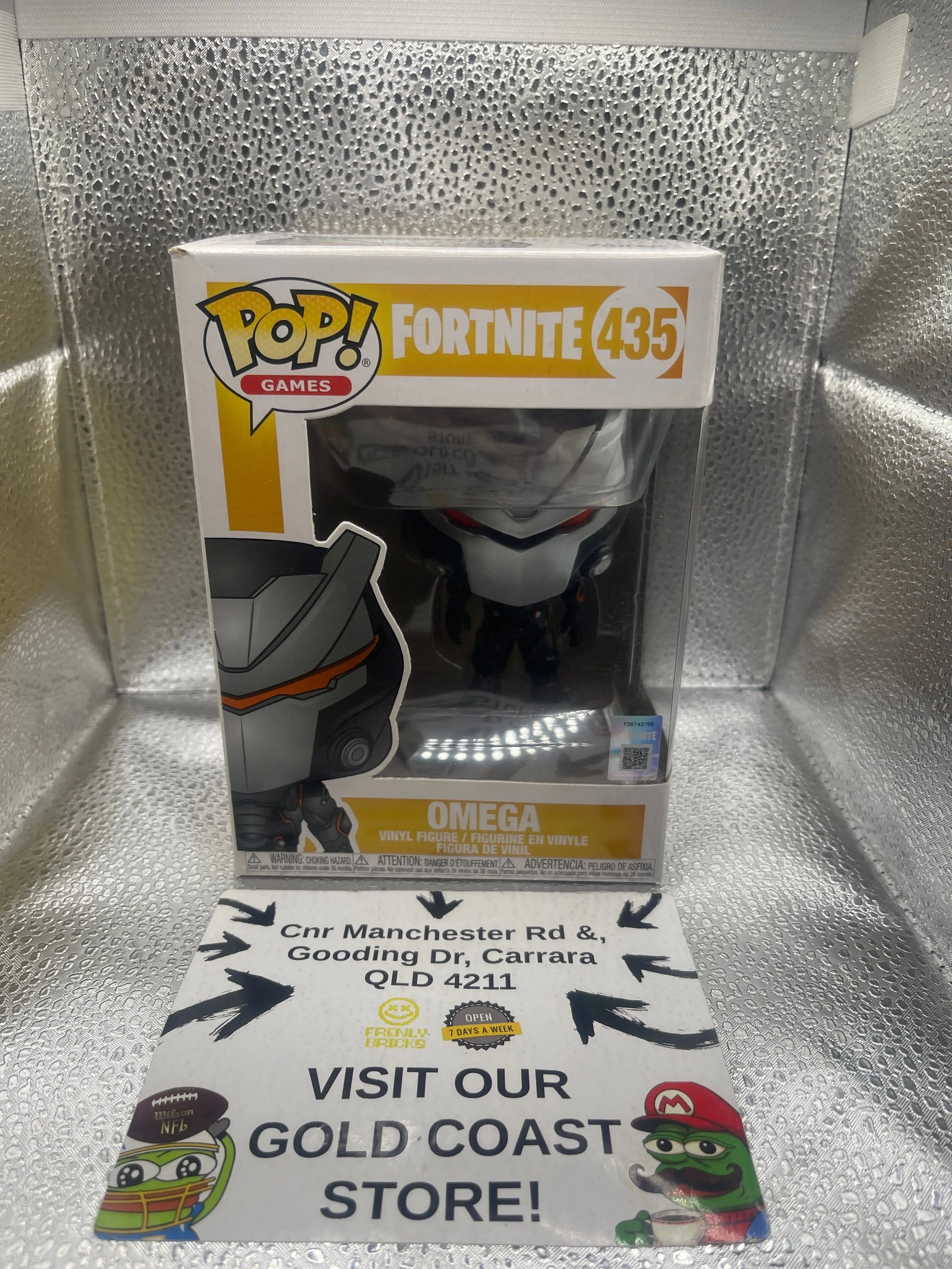 Funko Pop! Games Fortnite Pop! Vinyl Omega #435 FRENLY BRICKS - Open 7 Days
