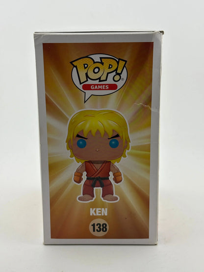 Funko POP! Games Street Fighter #138 Ken Vinyl Figure FRENLY BRICKS - Open 7 Days