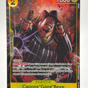 One Piece TCG - Capone “Gang” Bege OP11-101 SR Alternate Art NM FRENLY BRICKS - Open 7 Days