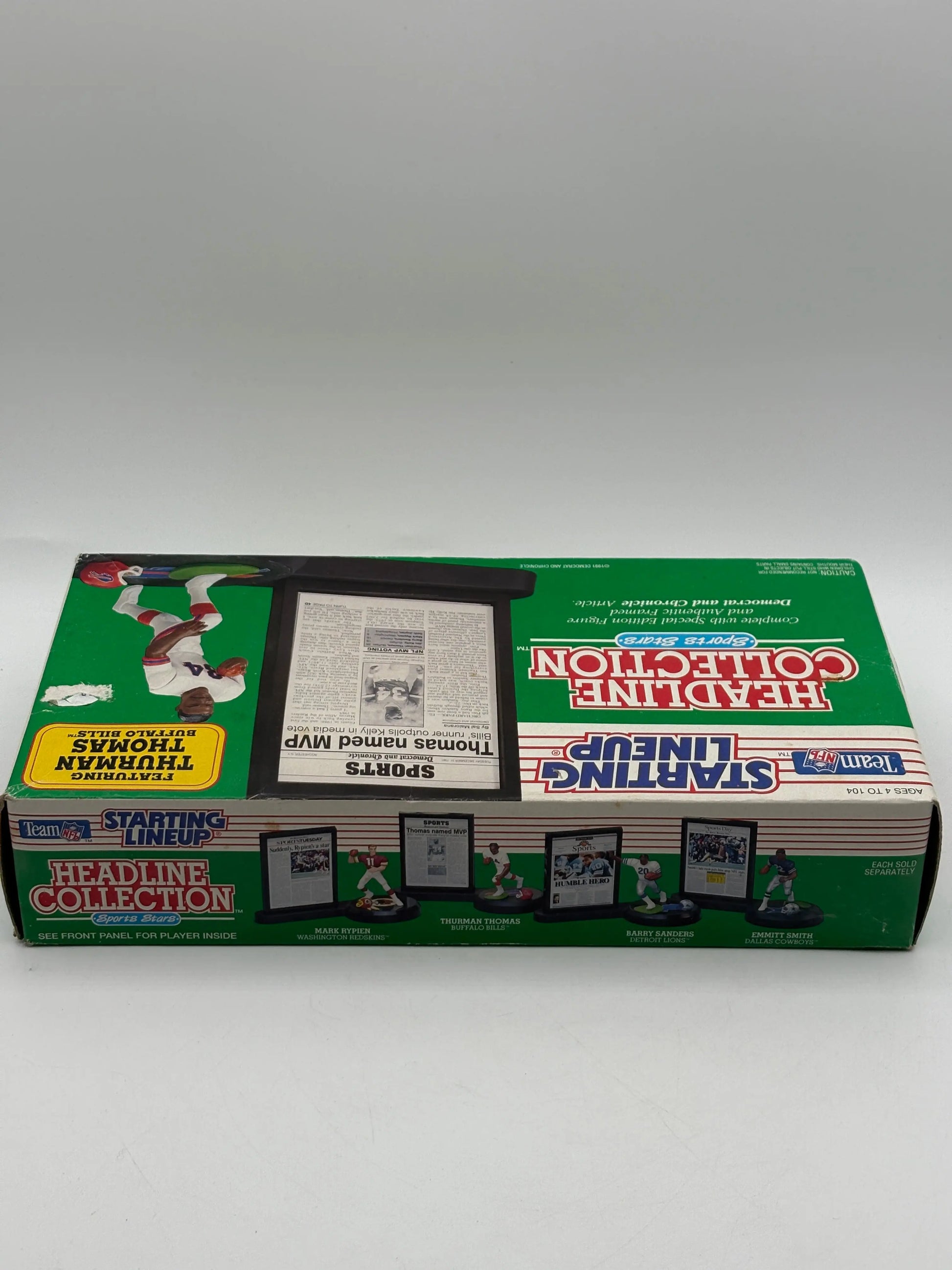 Football Figure - Thurman Thomas Starting Lineup Headline Collection 1992 FRENLY BRICKS - Open 7 Days