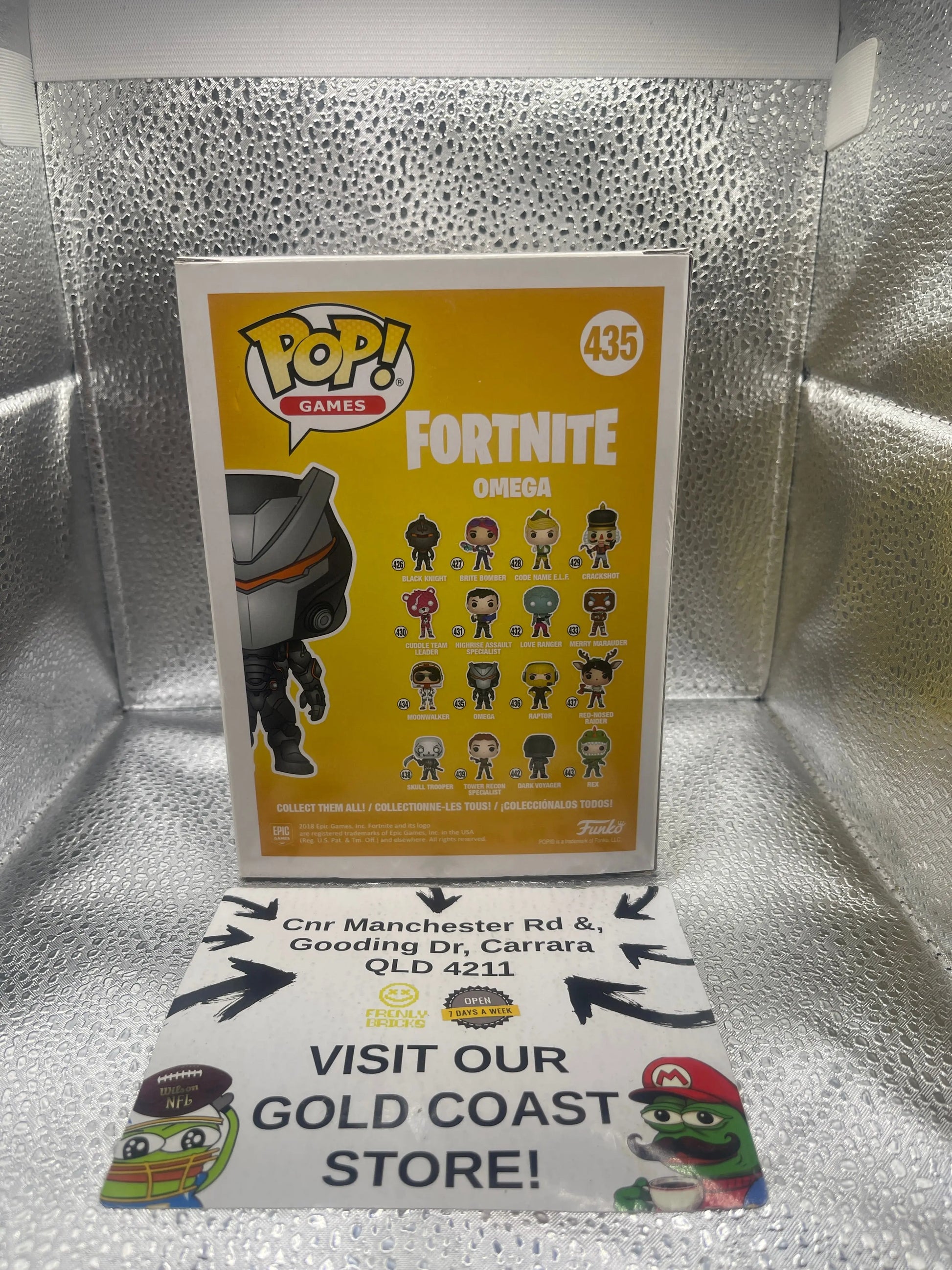 Funko Pop! Games Fortnite Pop! Vinyl Omega #435 FRENLY BRICKS - Open 7 Days
