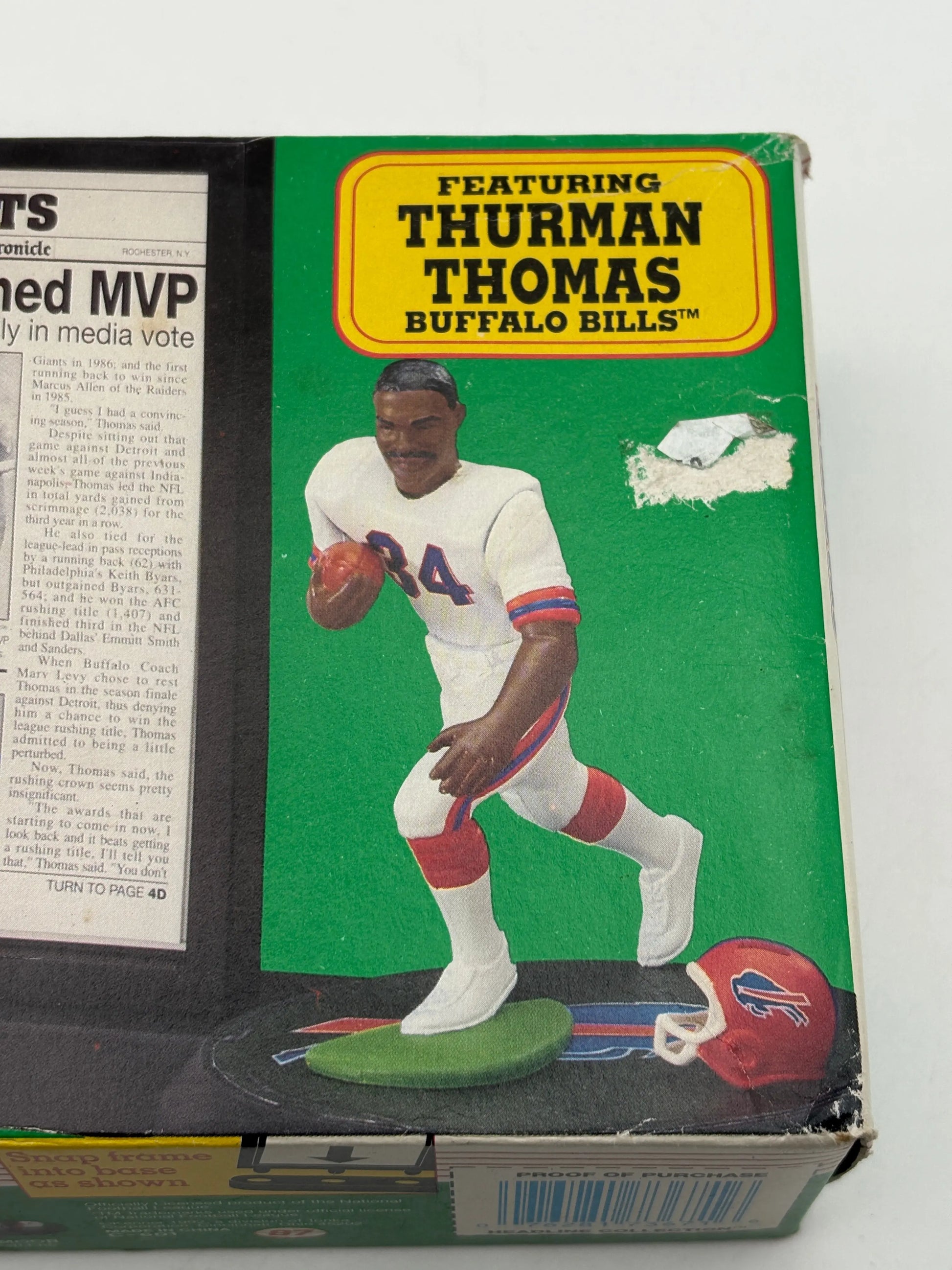 Football Figure - Thurman Thomas Starting Lineup Headline Collection 1992 FRENLY BRICKS - Open 7 Days