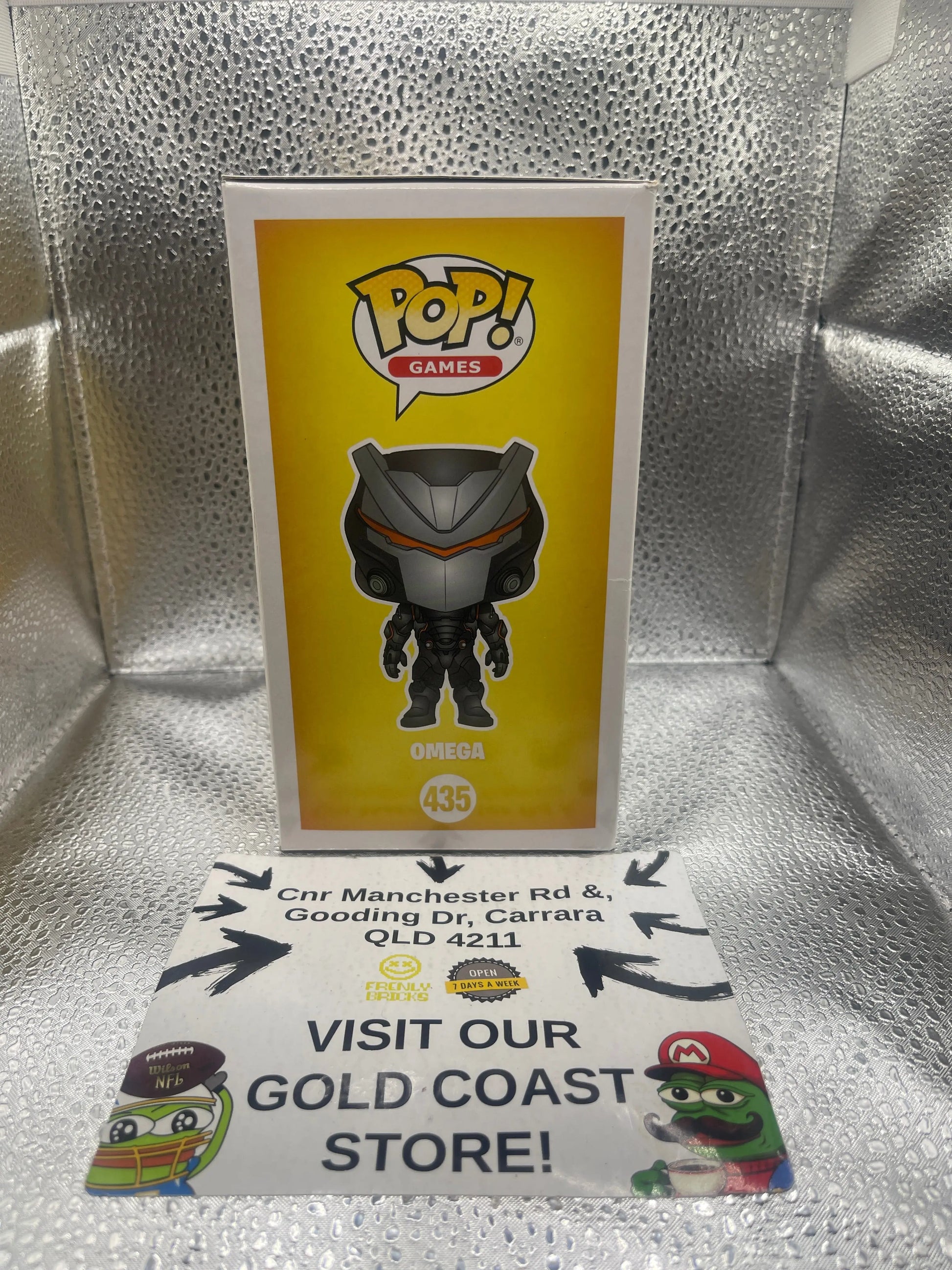 Funko Pop! Games Fortnite Pop! Vinyl Omega #435 FRENLY BRICKS - Open 7 Days
