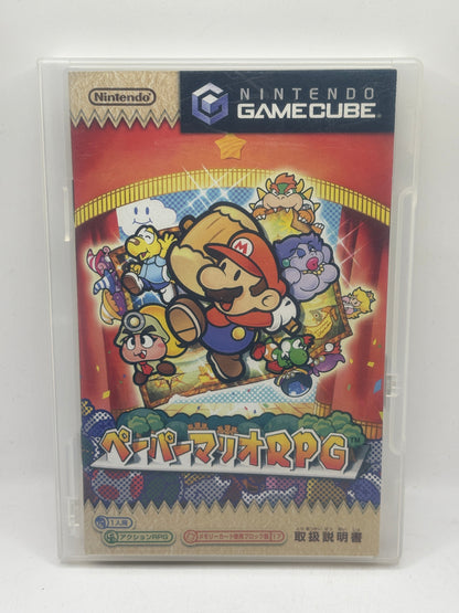 Nintendo Gamecube Paper Mario RPG - Japanese Video Game with Manual FRENLY BRICKS - Open 7 Days