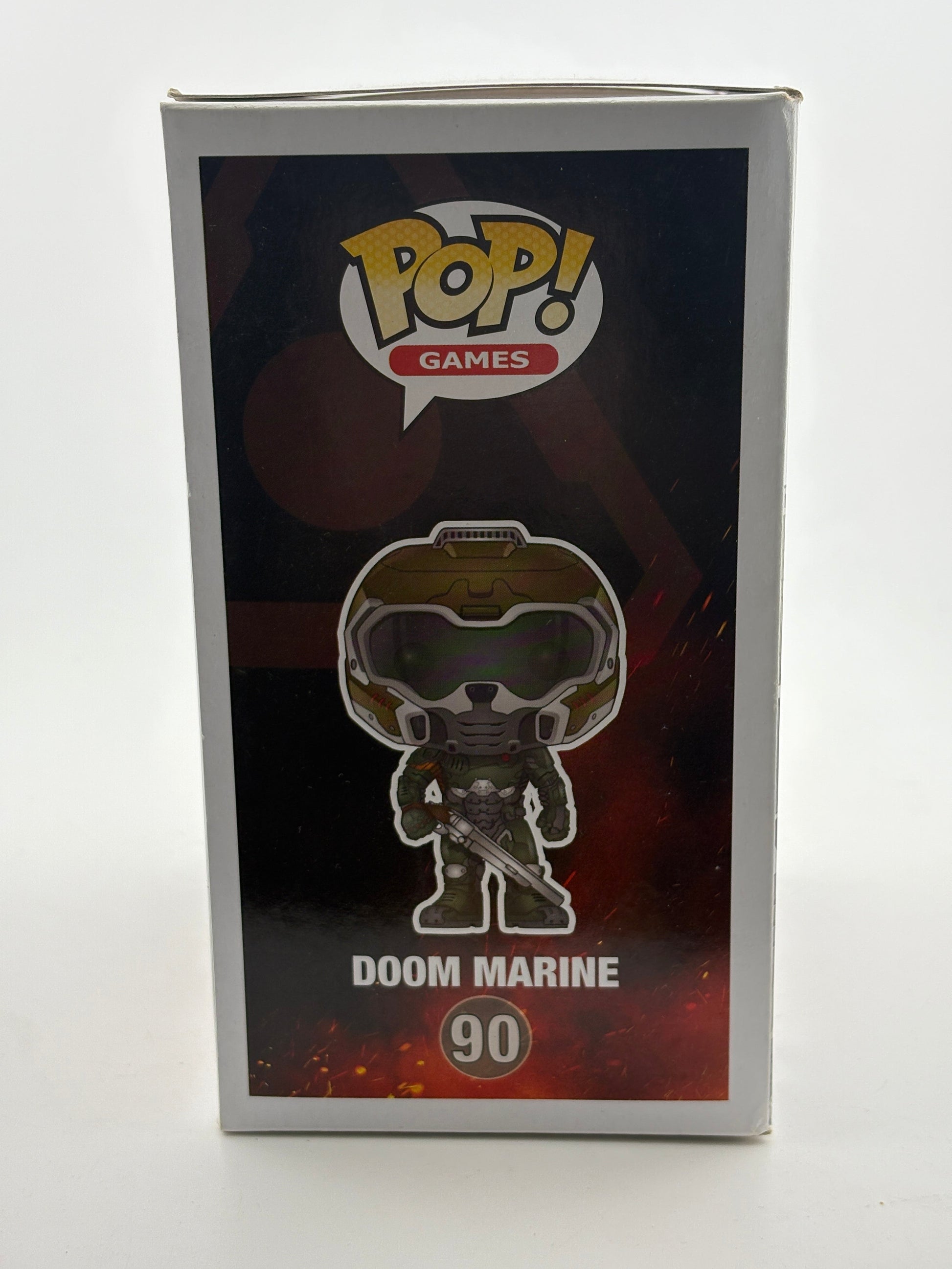 Funko POP! Games DOOM #90 Doom Marine (White) Vinyl Figure FRENLY BRICKS - Open 7 Days