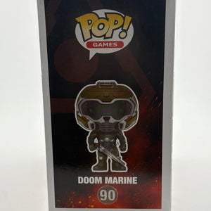 Funko POP! Games DOOM #90 Doom Marine (White) Vinyl Figure FRENLY BRICKS - Open 7 Days