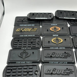 17 x G.I.Joe Action Figure Base Plate Stand Loose Bulk Lot Bundle FRENLY BRICKS - Open 7 Days