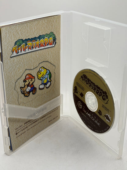 Nintendo Gamecube Paper Mario RPG - Japanese Video Game with Manual FRENLY BRICKS - Open 7 Days
