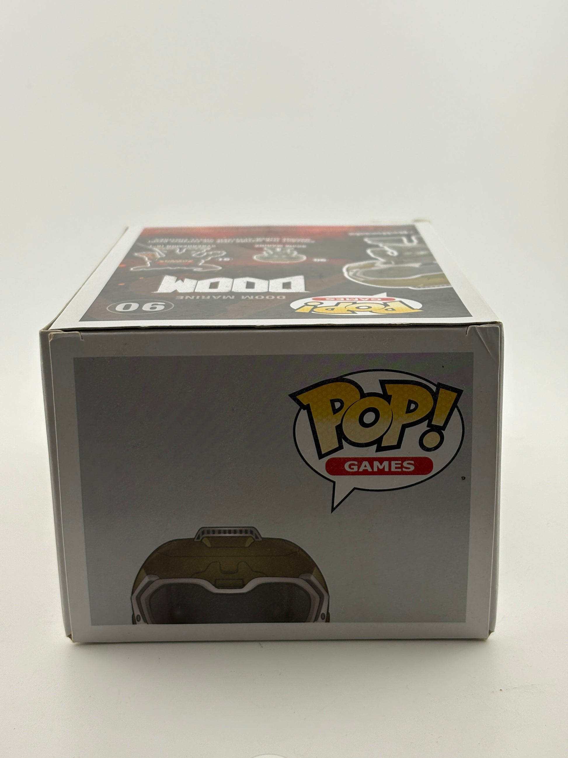 Funko POP! Games DOOM #90 Doom Marine (White) Vinyl Figure FRENLY BRICKS - Open 7 Days
