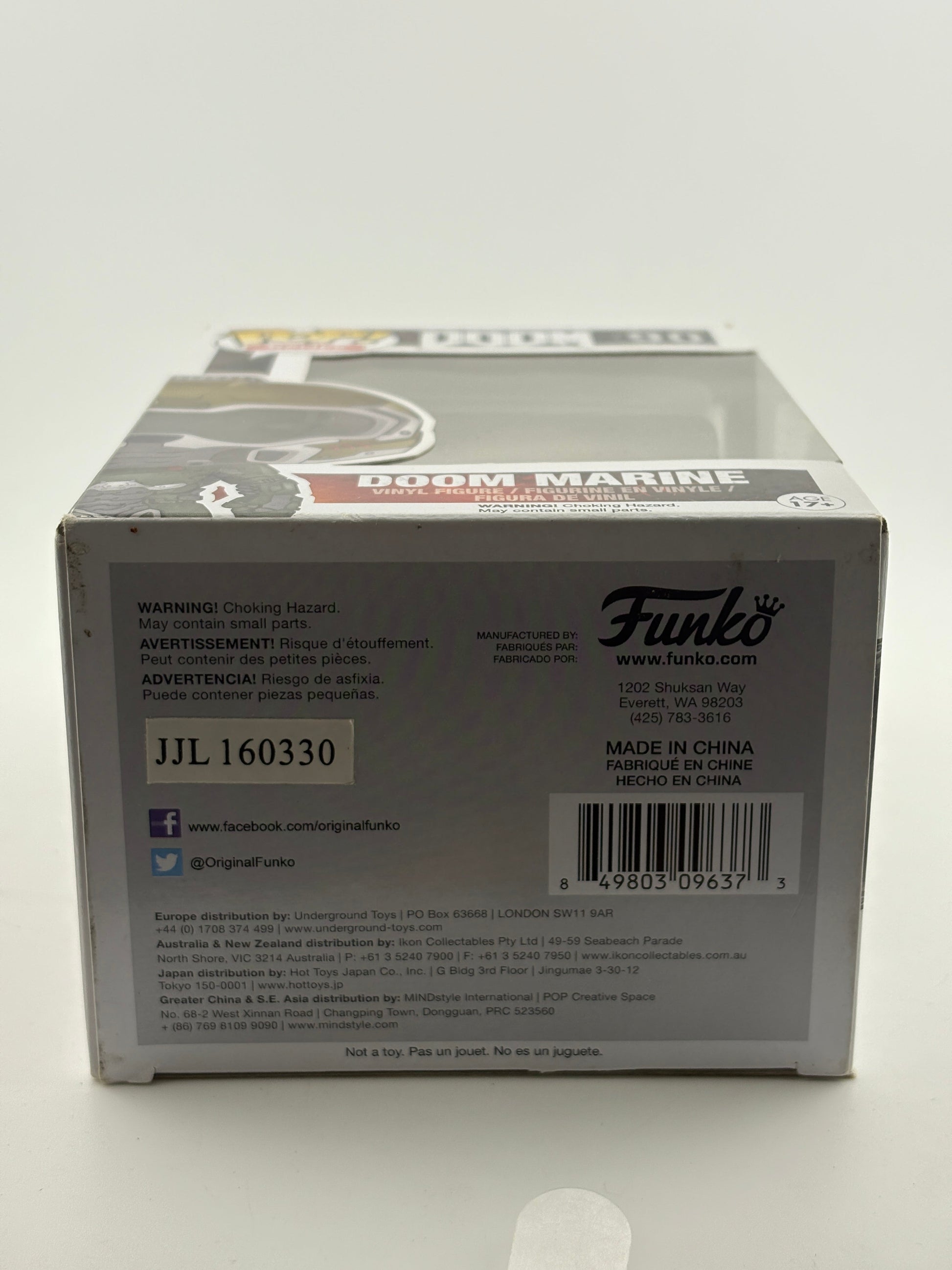 Funko POP! Games DOOM #90 Doom Marine (White) Vinyl Figure FRENLY BRICKS - Open 7 Days