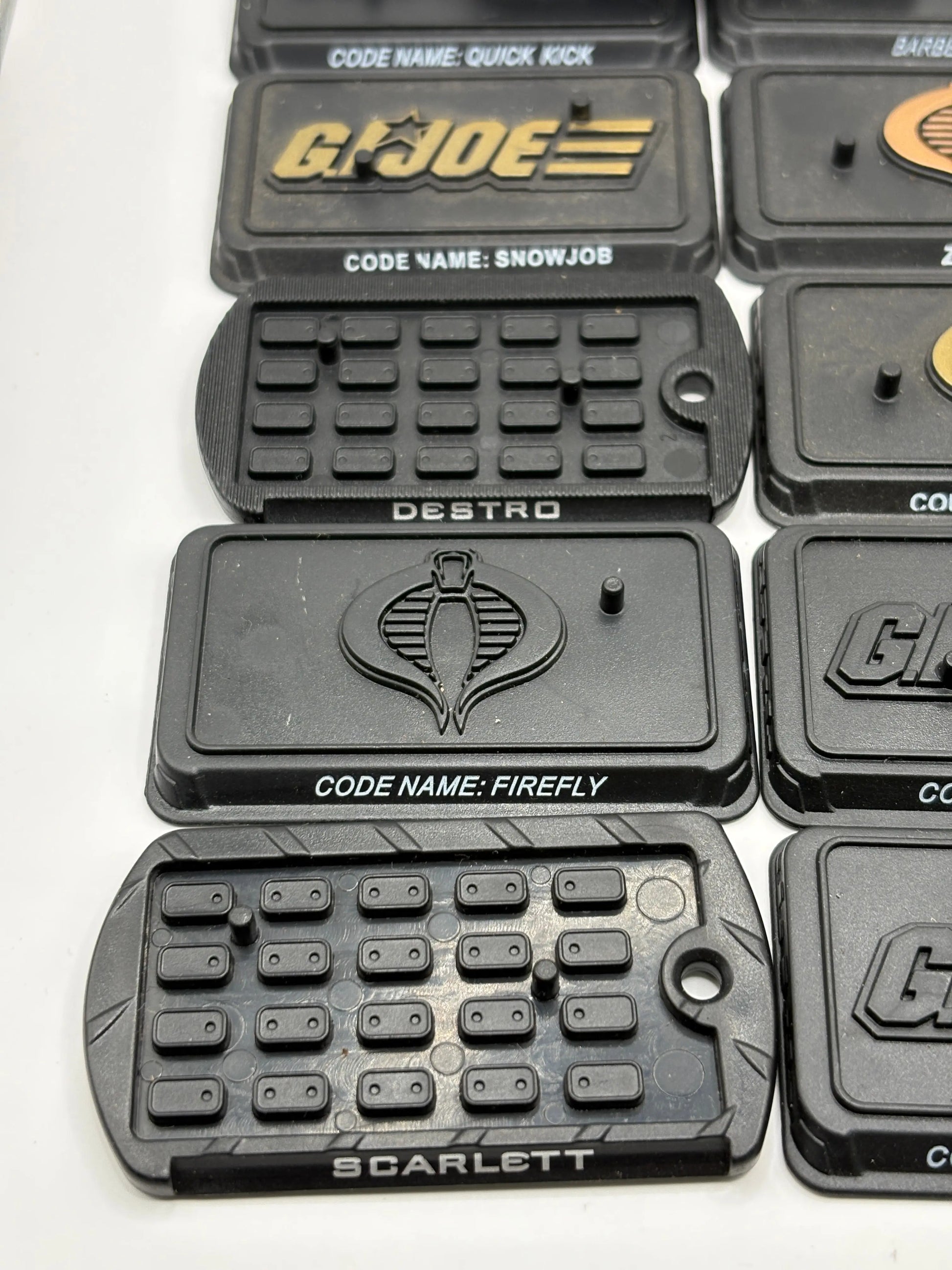 17 x G.I.Joe Action Figure Base Plate Stand Loose Bulk Lot Bundle FRENLY BRICKS - Open 7 Days