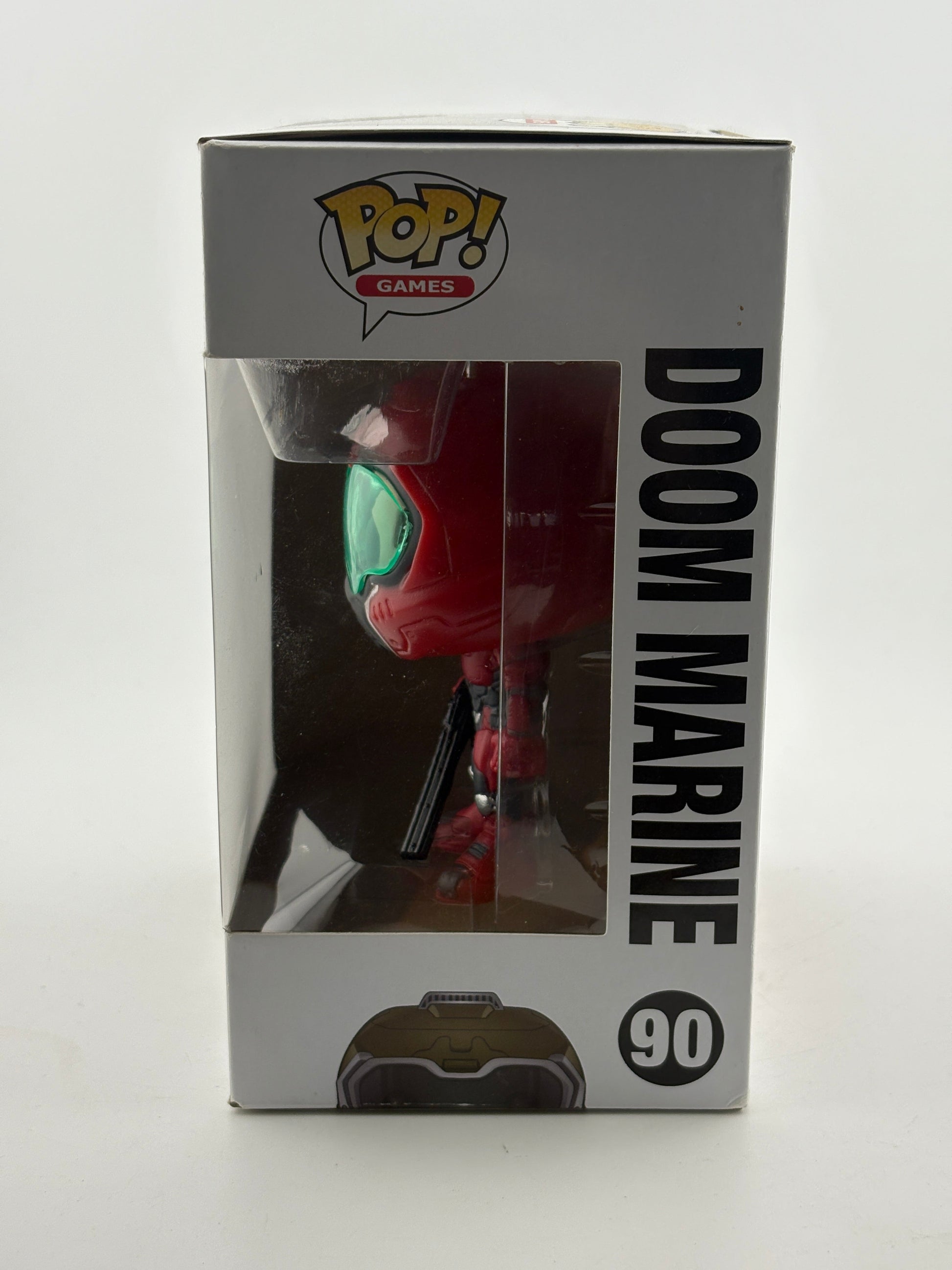 Funko POP! Games DOOM #90 Doom Marine (Red) Vinyl Figure FRENLY BRICKS - Open 7 Days