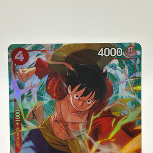 One Piece TCG - Monkey.D.Luffy OP12-015 SR Alternate Art NM FRENLY BRICKS - Open 7 Days