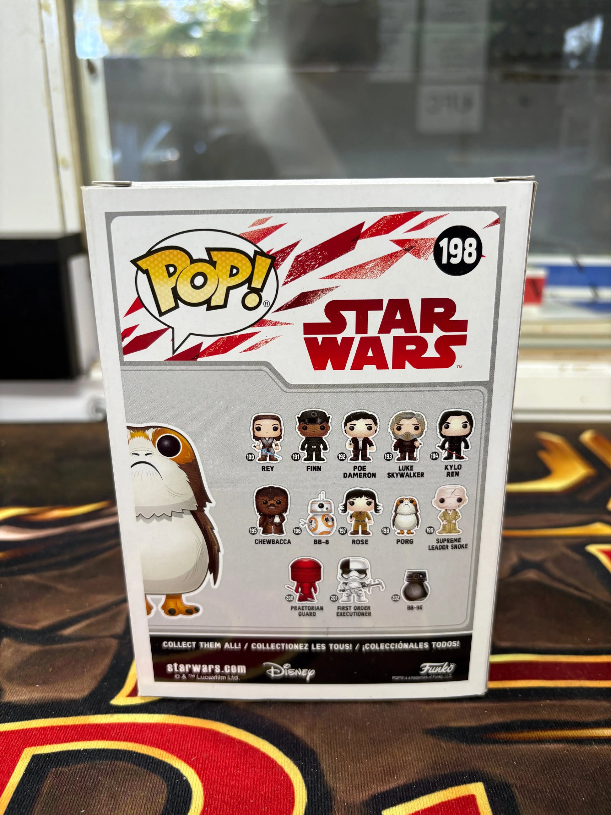 Funko Pop! Vinyl: Star Wars Porg #198 Action Figure Chase Edition FRENLY BRICKS - Open 7 Days