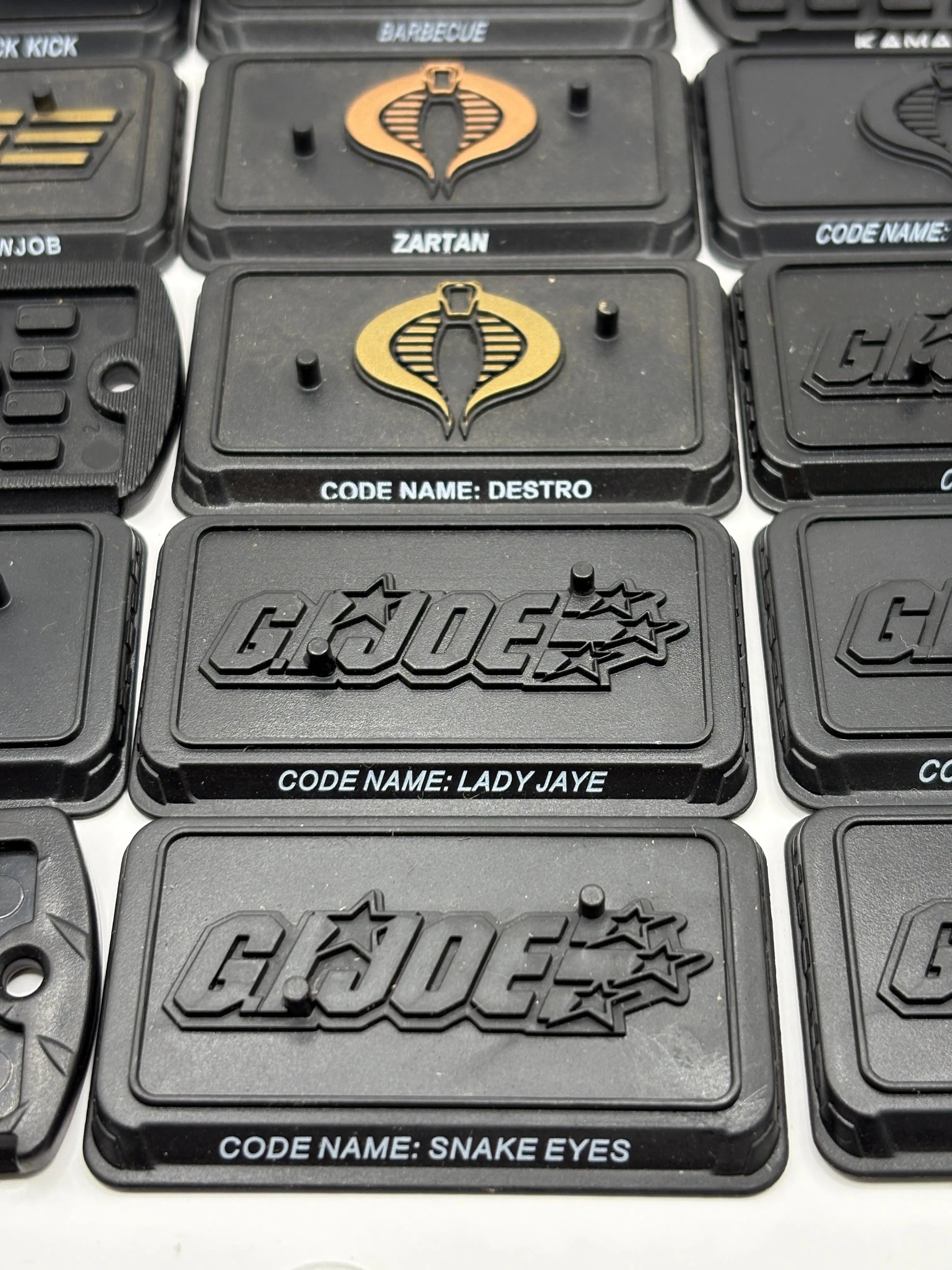 17 x G.I.Joe Action Figure Base Plate Stand Loose Bulk Lot Bundle FRENLY BRICKS - Open 7 Days