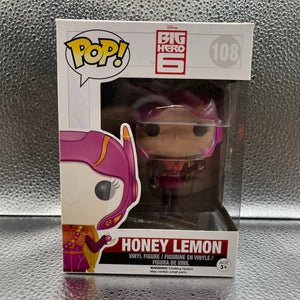 Funko POP Movies - Big Hero 6 - Honey Lemon #108 FRENLY BRICKS - Open 7 Days