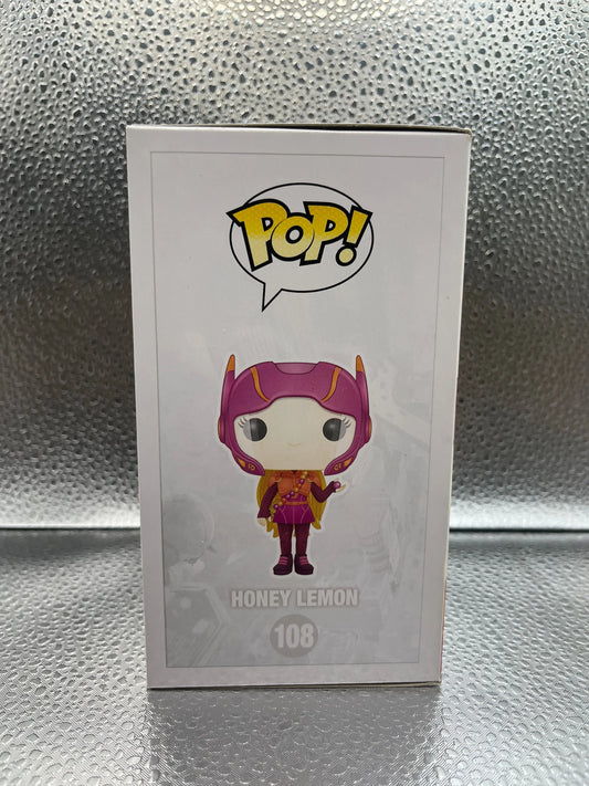 Funko POP Movies - Big Hero 6 - Honey Lemon #108 FRENLY BRICKS - Open 7 Days