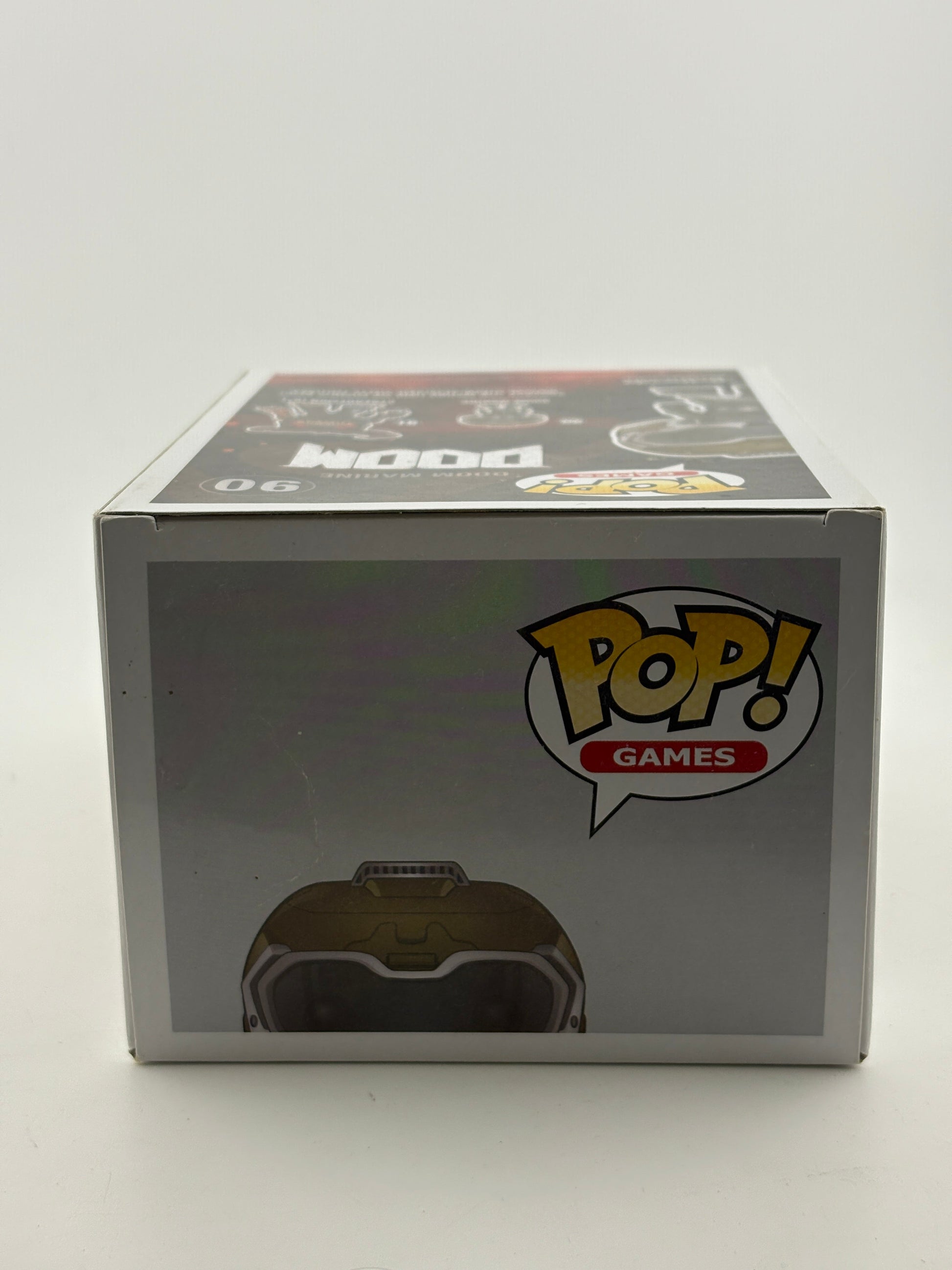 Funko POP! Games DOOM #90 Doom Marine (Red) Vinyl Figure FRENLY BRICKS - Open 7 Days