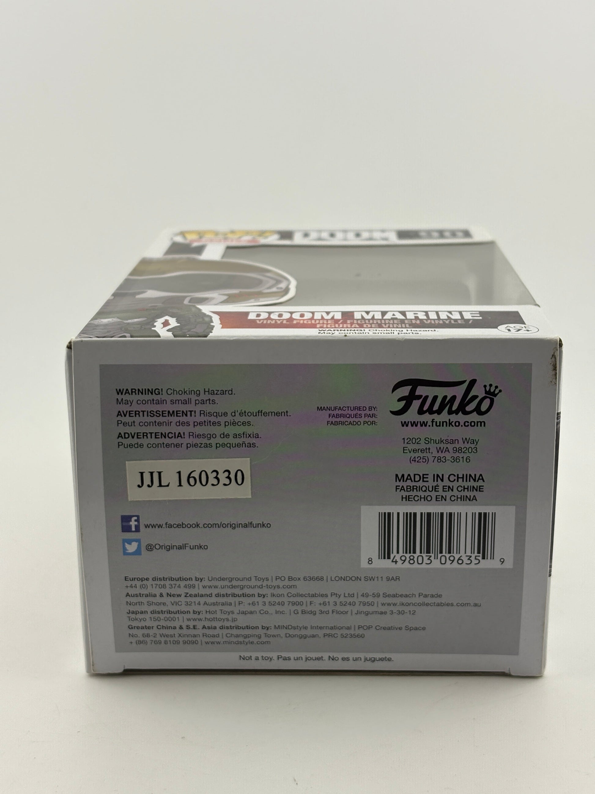 Funko POP! Games DOOM #90 Doom Marine (Red) Vinyl Figure FRENLY BRICKS - Open 7 Days