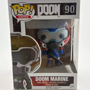 Funko POP! Games DOOM #90 Doom Marine Vinyl Figure FRENLY BRICKS - Open 7 Days