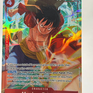 One Piece TCG - Monkey.D.Luffy OP12-015 SR Alternate Art NM FRENLY BRICKS - Open 7 Days