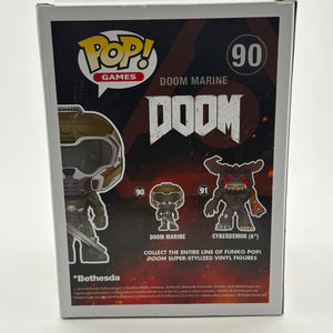 Funko POP! Games DOOM #90 Doom Marine Vinyl Figure FRENLY BRICKS - Open 7 Days