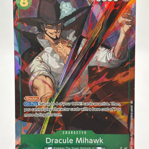 One Piece TCG - Dracule Mihawk OP12-030 SR Alternate Art LP FRENLY BRICKS - Open 7 Days