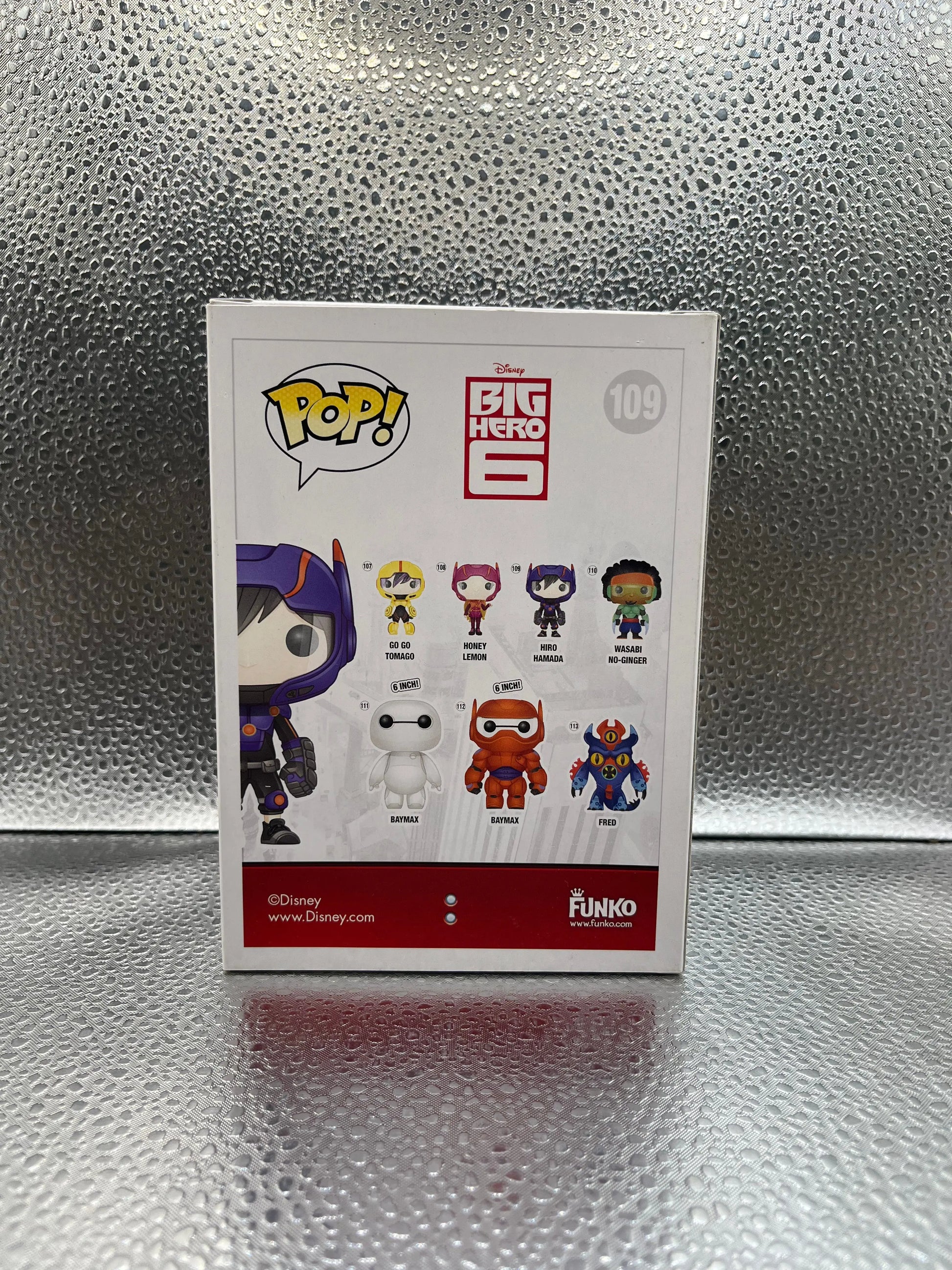 Funko POP Movies - Big Hero 6 - Hiro Hamada #109 FRENLY BRICKS - Open 7 Days