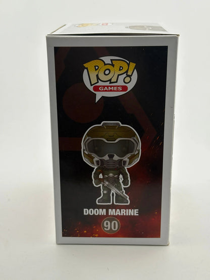 Funko POP! Games DOOM #90 Doom Marine Vinyl Figure FRENLY BRICKS - Open 7 Days