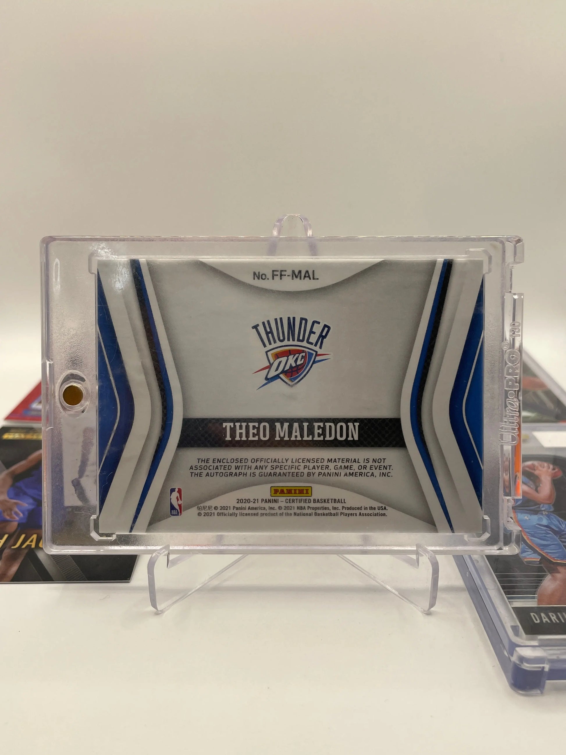 NBA Auto & Signed Thunder OKC Sports card lot - Darius Bazley + more (lot#35) FRENLY BRICKS - Open 7 Days