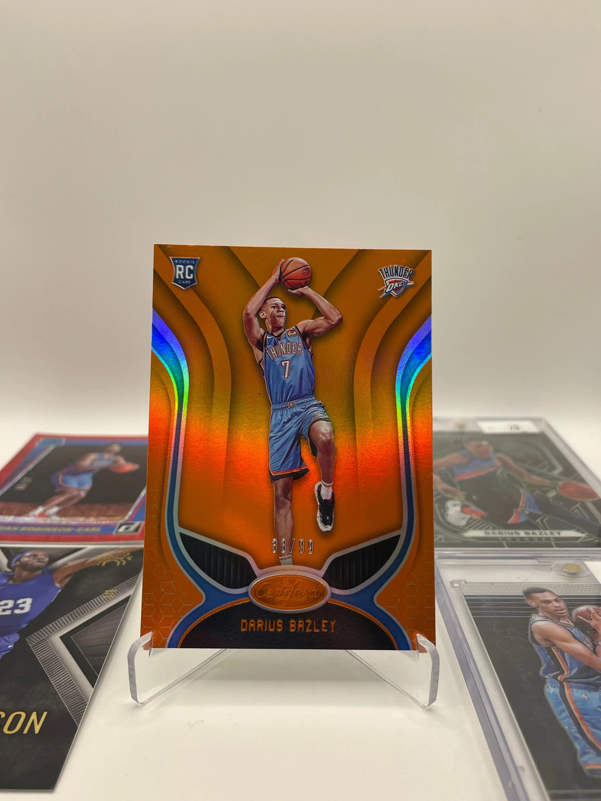 NBA Auto & Signed Thunder OKC Sports card lot - Darius Bazley + more (lot#35) FRENLY BRICKS - Open 7 Days