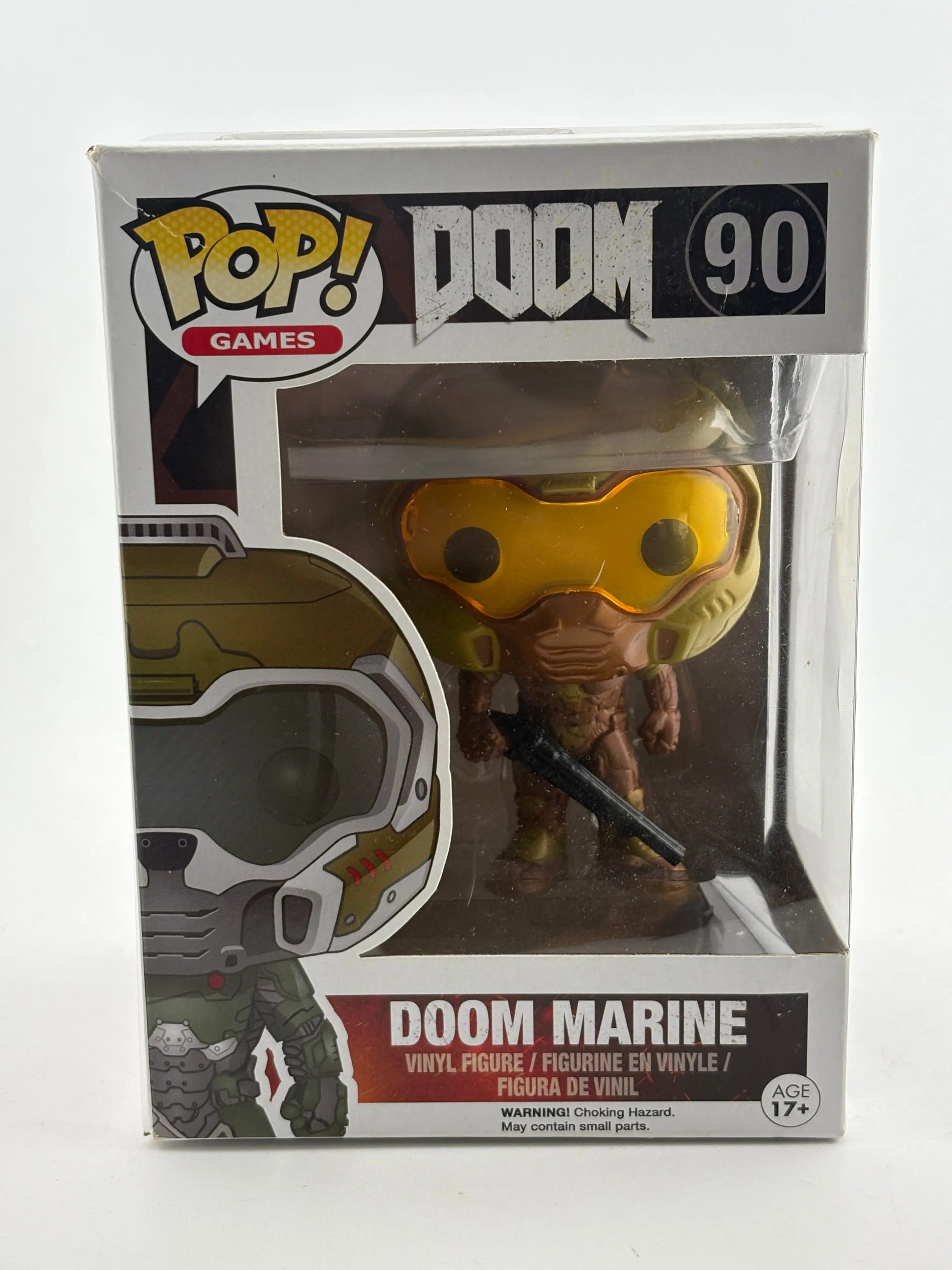 Funko POP! Games DOOM #90 Doom Marine (Green) Vinyl Figure FRENLY BRICKS - Open 7 Days image 1