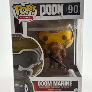 Funko POP! Games DOOM #90 Doom Marine (Green) Vinyl Figure FRENLY BRICKS - Open 7 Days