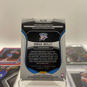 NBA Auto & Signed Thunder OKC Sports card lot - Darius Bazley + more (lot#35) FRENLY BRICKS - Open 7 Days
